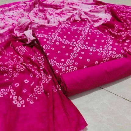 চুন্দ্রি বাটিক থ্রী পিচ