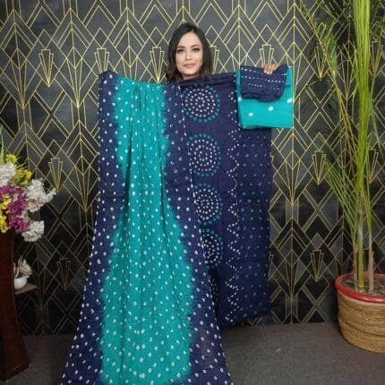 চুন্দ্রি বাটিক থ্রী পিছ