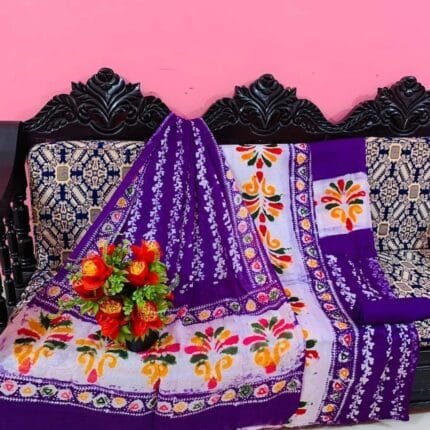 মোম বাটিক থ্রী পিচ